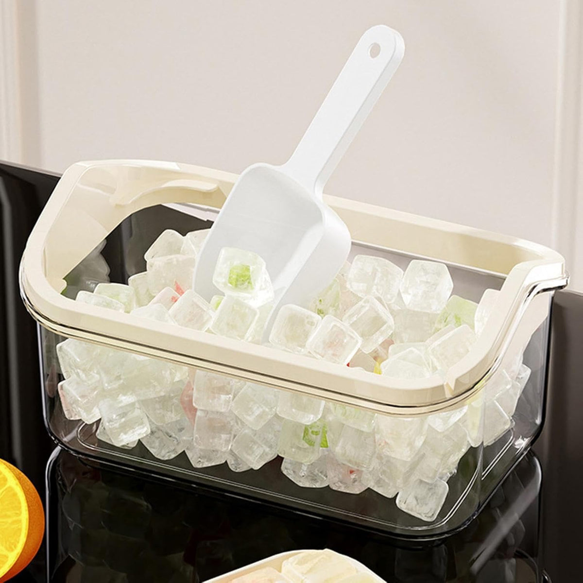 Double-Layer Stackable Ice Cube Tray